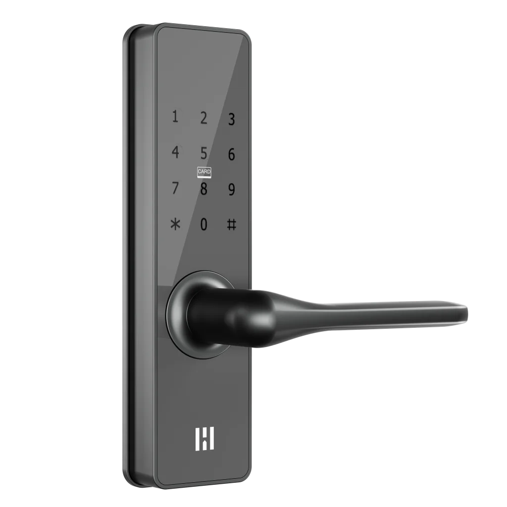 Entry Lock in Anthracite, side view